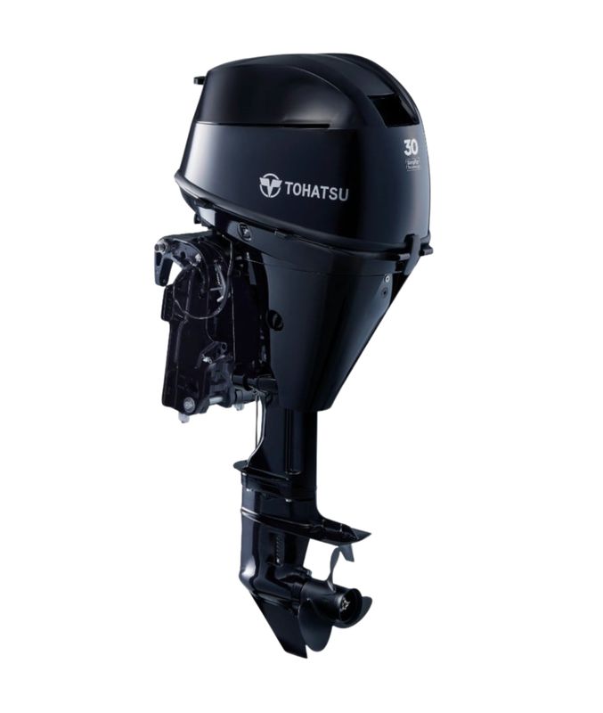 Moteur thermique TOHATSU 30 CV - 4T - commande à distance