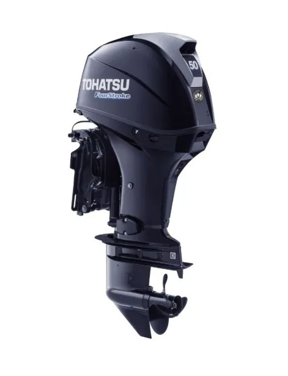 Moteur thermique TOHATSU 50 CV - 4T - commande à distance - arbre long