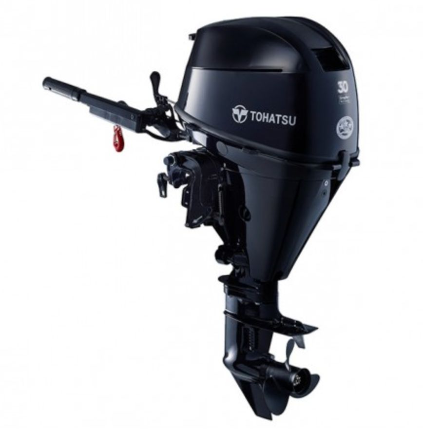 Moteur thermique TOHATSU 30 CV - 4T - barre franche