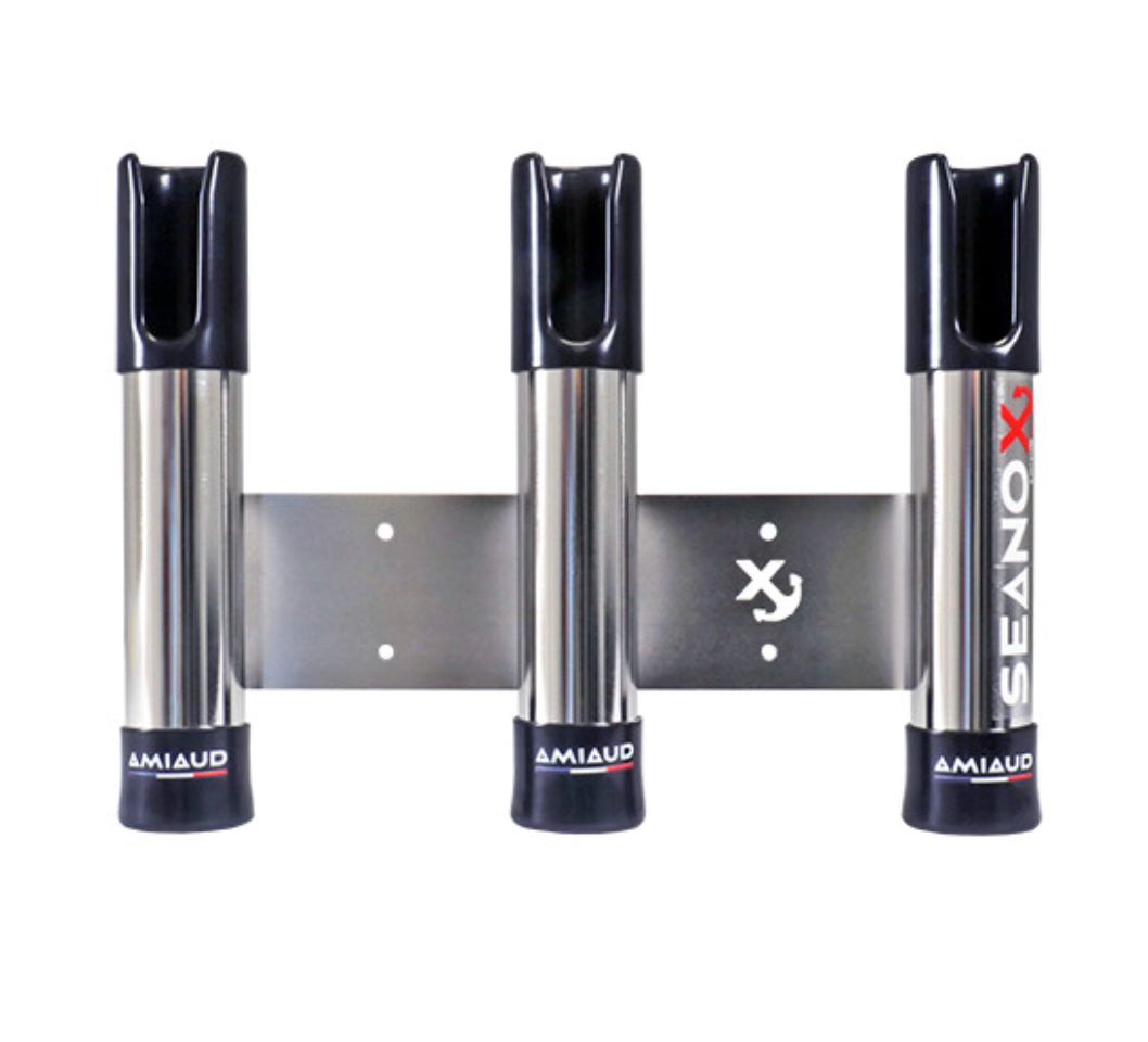 Support 3 cannes Gris Seanox by Amiaud