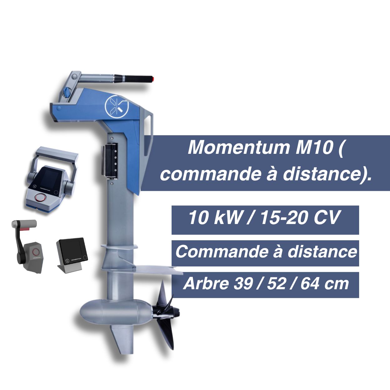 Moteur électrique Momentum M10 (Commande à distance)
