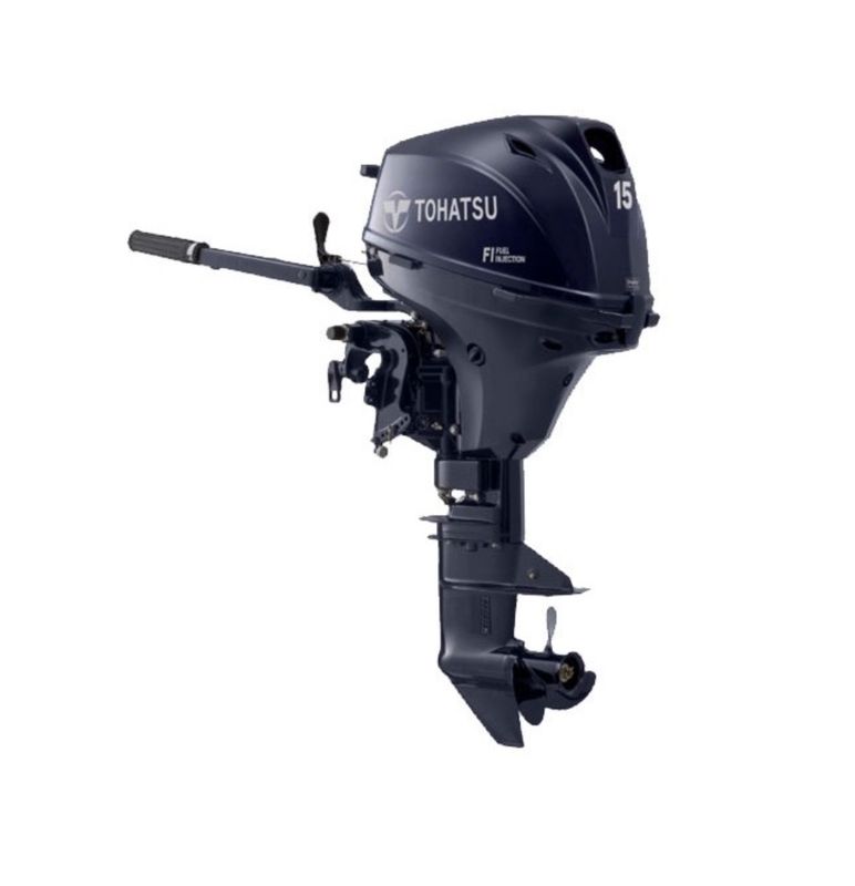 Moteur thermique TOHATSU 15 CV - 4T - barre franche - arbre court