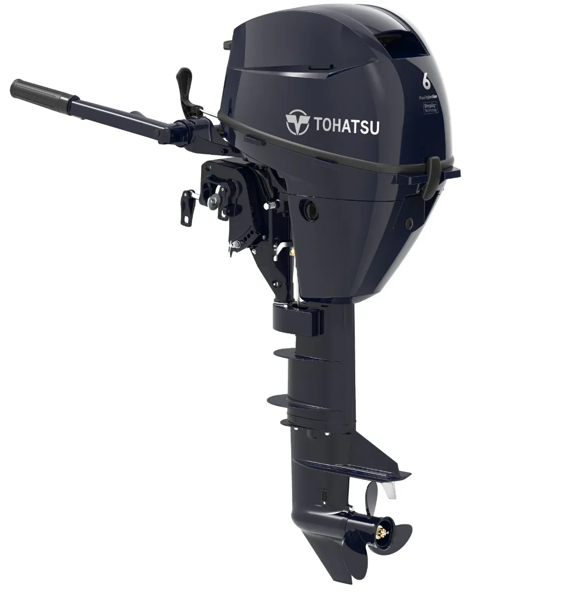 Moteur thermique 6cv 4T EFI Bi cylindres (avec système d'injection électronique) TOHATSU