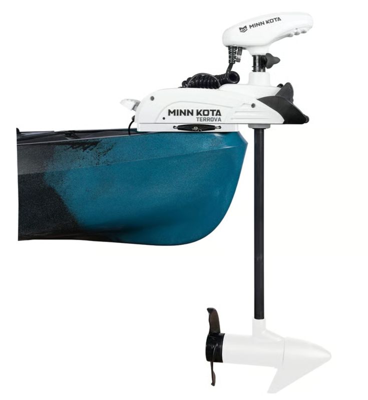 Moteur électrique Minn Kota RIPTIDE TERROVA BT spécial Kayak / float tube - GPS - 55 Lbs - 12 V