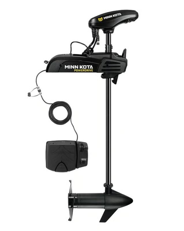 Moteur électrique Minn Kota POWERDRIVE - 45 Lbs - 12 V