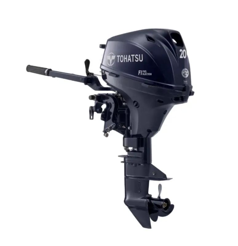 Moteur thermique TOHATSU 20 CV - 4T - arbre long - trim électrique