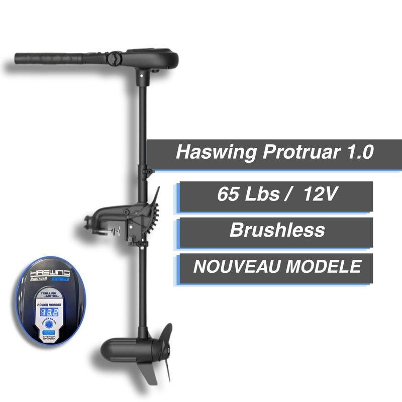 Moteur électrique Haswing Protruar 1.0 - 65 Lbs - 12 V - 2026