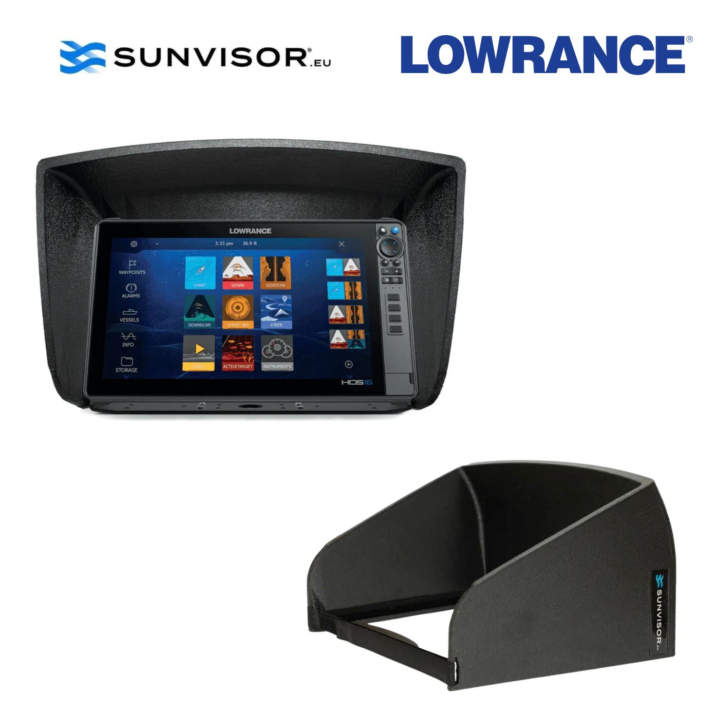 Sunvisor Pare-soleil Lowrance eagle Eye 9