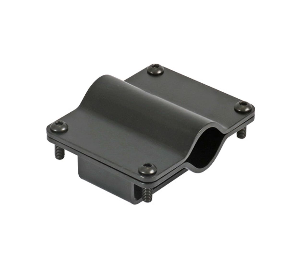 bride inox époxy noir pour porte-canne ø22 à 35 Seanox by Amiaud