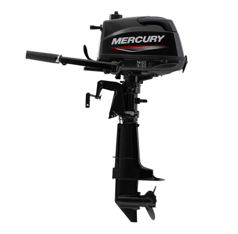 Moteur thermique hors-bord Mercury 4 cv - 4T - barre franche