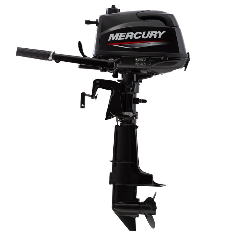 Moteur thermique hors-bord Mercury 5 cv - 4T - barre franche