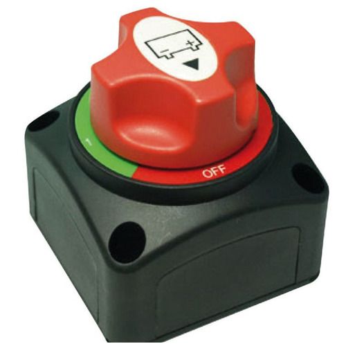 Coupe circuit de batterie de soutien avec clé amovible