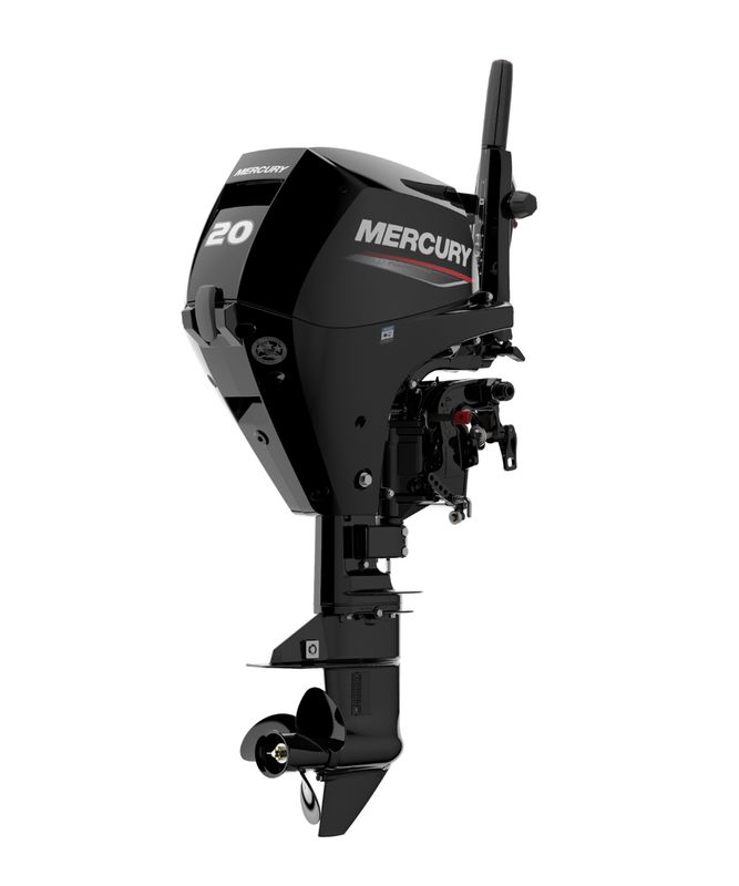 Moteur thermique hors-bord Mercury 20 cv - 4T - EFI - barre franche