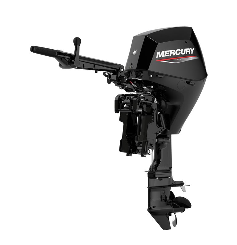 Moteur thermique hors-bord Mercury 30 cv - 4T - EFI - barre franche - trim assistance gaz
