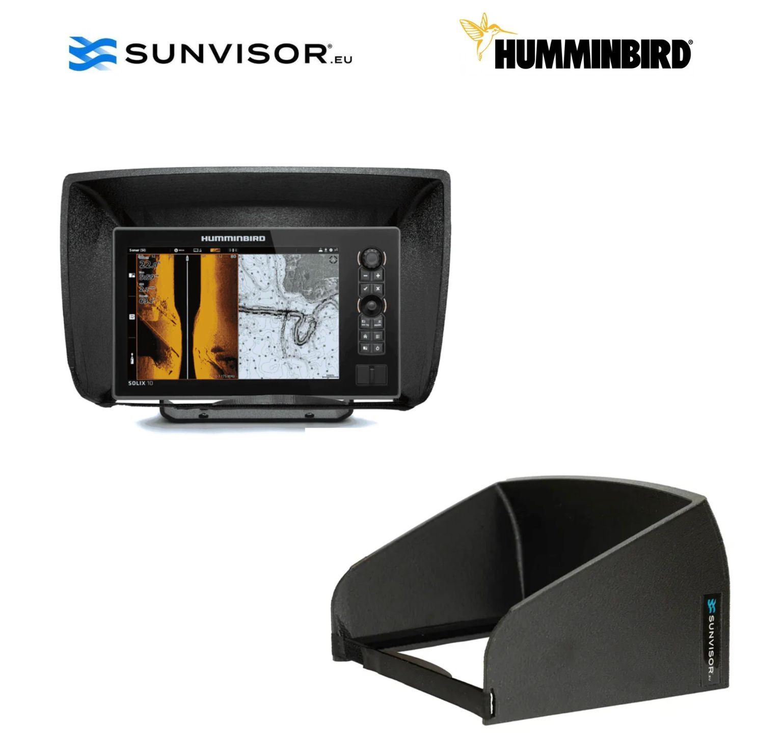 Sunvisor Pare-soleil Humminbird Xplore 10 hight speed