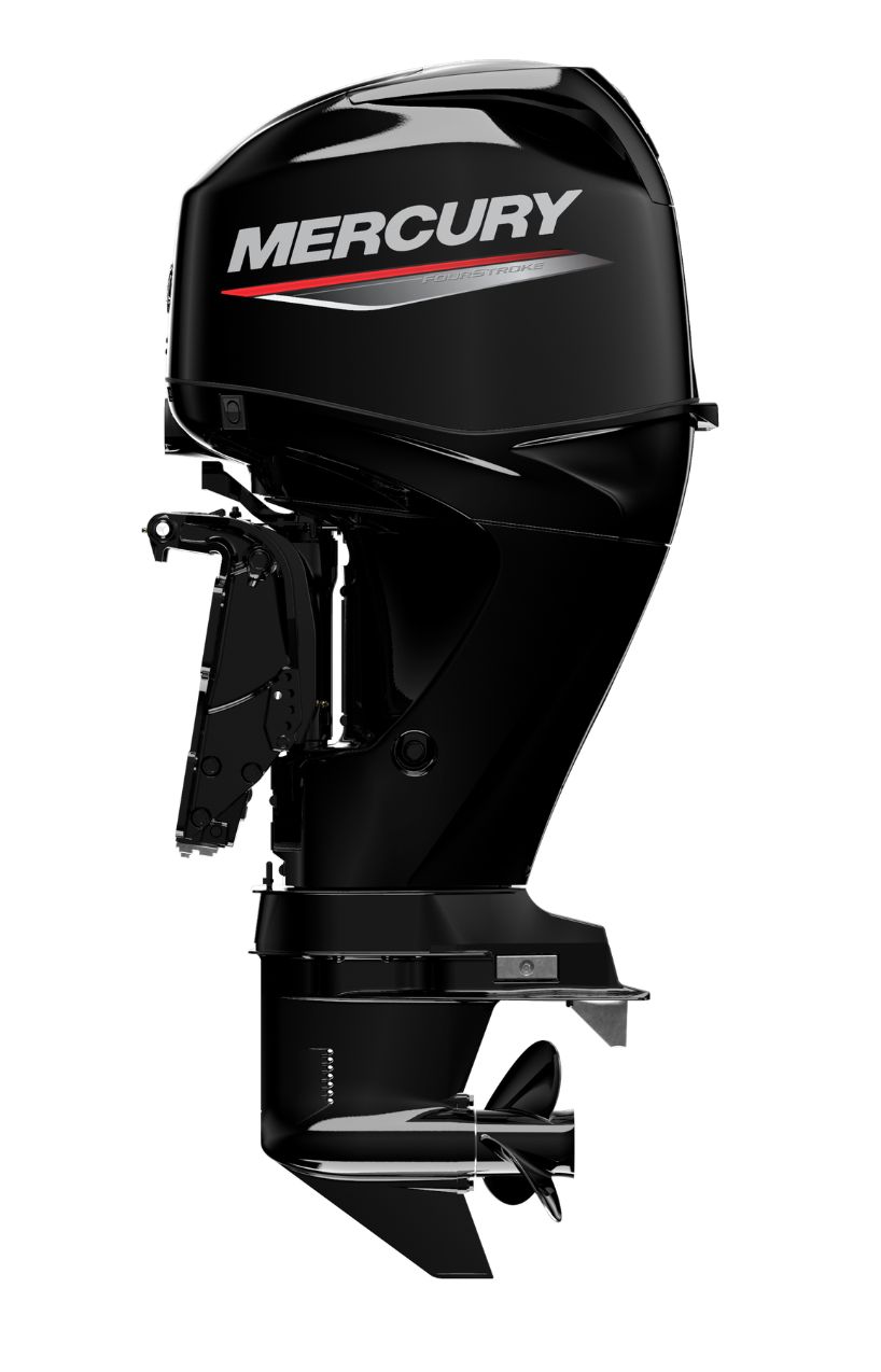 Moteur thermique hors-bord Mercury 60 cv - 4T - EFI - commande à distance - démarage électrique - trim électrique