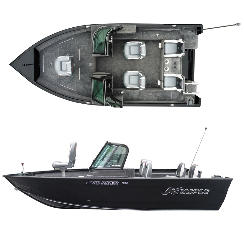 Bateau Kimple Bow Rider BR155-A Double Console