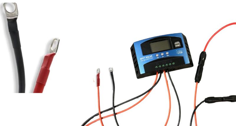 MPPT et connecteur pour Valise batterie lithium (système de connexion à visser)