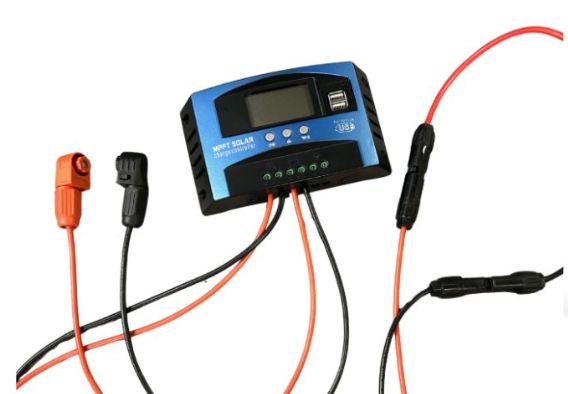 MPPT et connecteur pour Valise batterie lithium Lifepo4 Boat Solution France