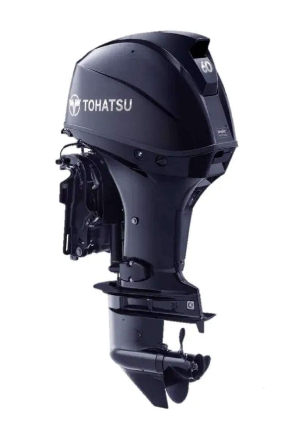 Moteur thermique TOHATSU 60 CV - 4T - commande à distance -démarrage électrique - Trim électrique - arbre long