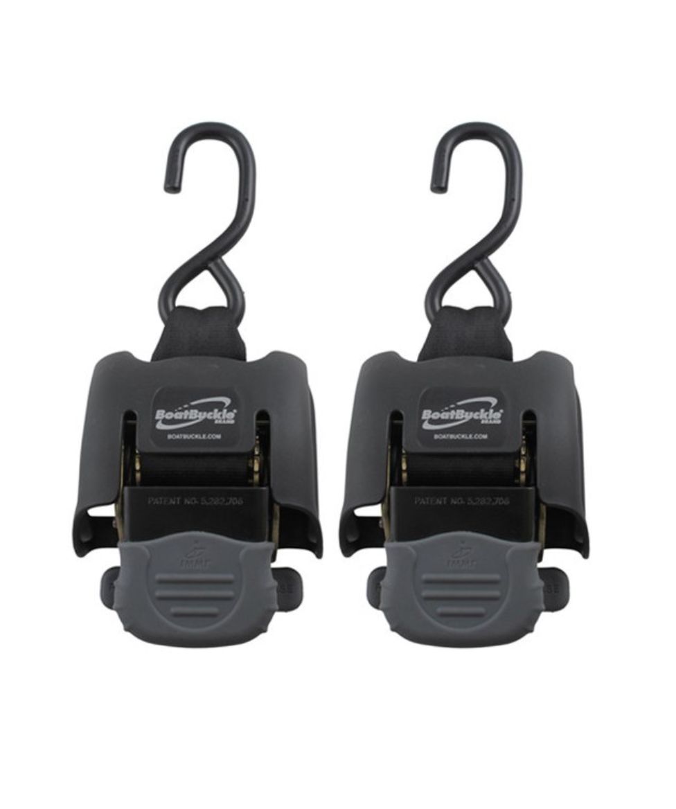 Lot de 2 sangles automatiques à enrouleur G2 boatbuckle