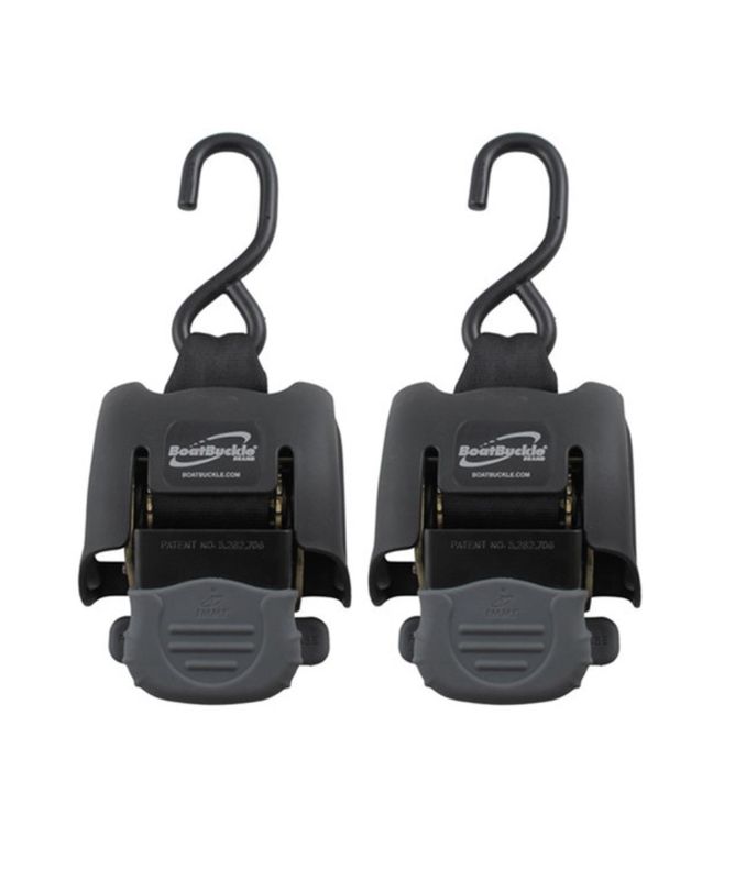 Lot de 2 sangles automatiques à enrouleur G2 boatbuckle