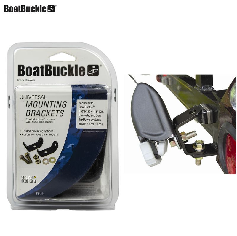 Lot de 2 adaptateurs de fixation pour sangles automatiques à enrouleur G2 et G3 – Résistance 2 500 kg | BoatBuckle
