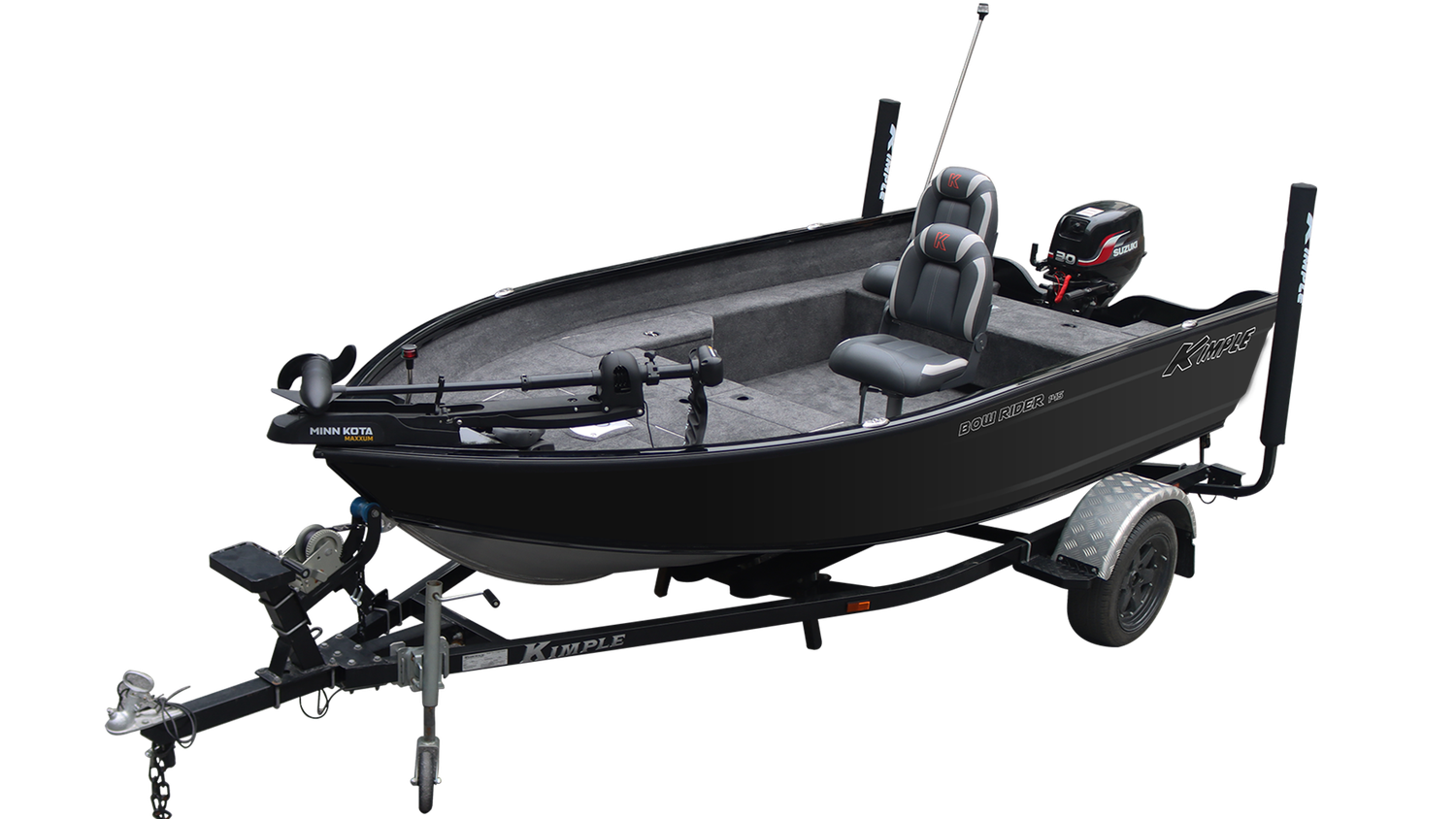 Barque KIMPLE Bow Rider BR 145 Tiller