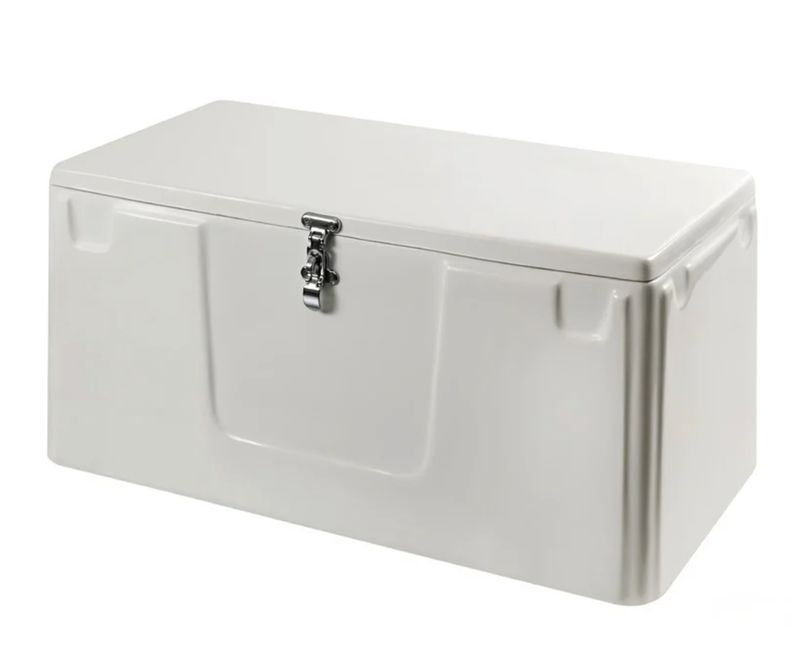 Coffre réservoir VTR blanc 79x42x38h cm pour bateau
