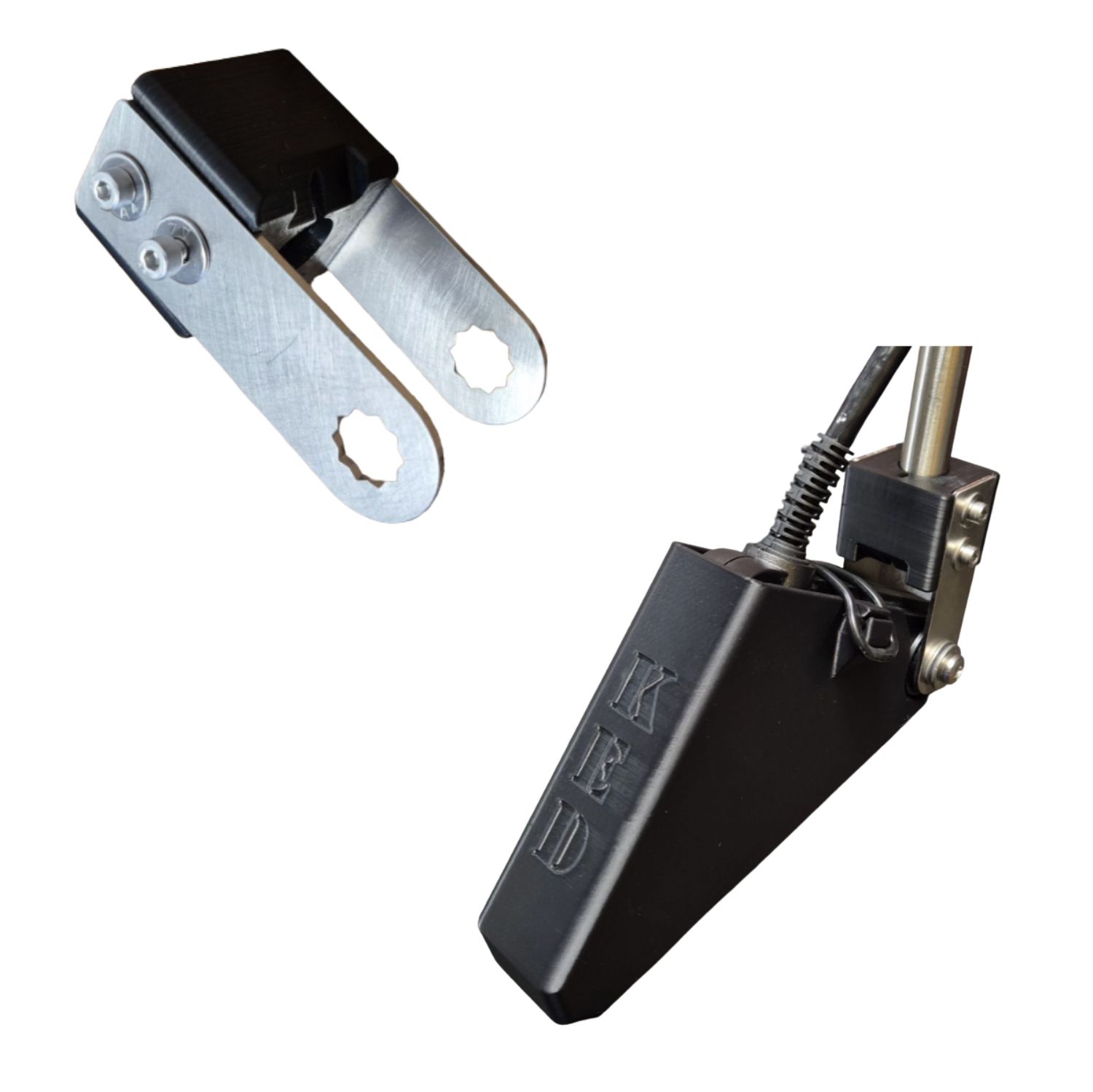 Platine de Fixation Sonde Lowrance Eagle Eye pour Perche KED