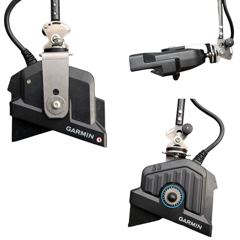Platine de Fixation Sonde Garmin LVS42 / LVS44 pour Perche KED