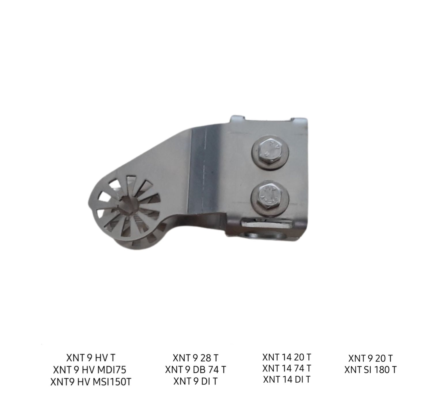 Platine de Fixation Sonde arrière XNT Humminbird pour Perche KED