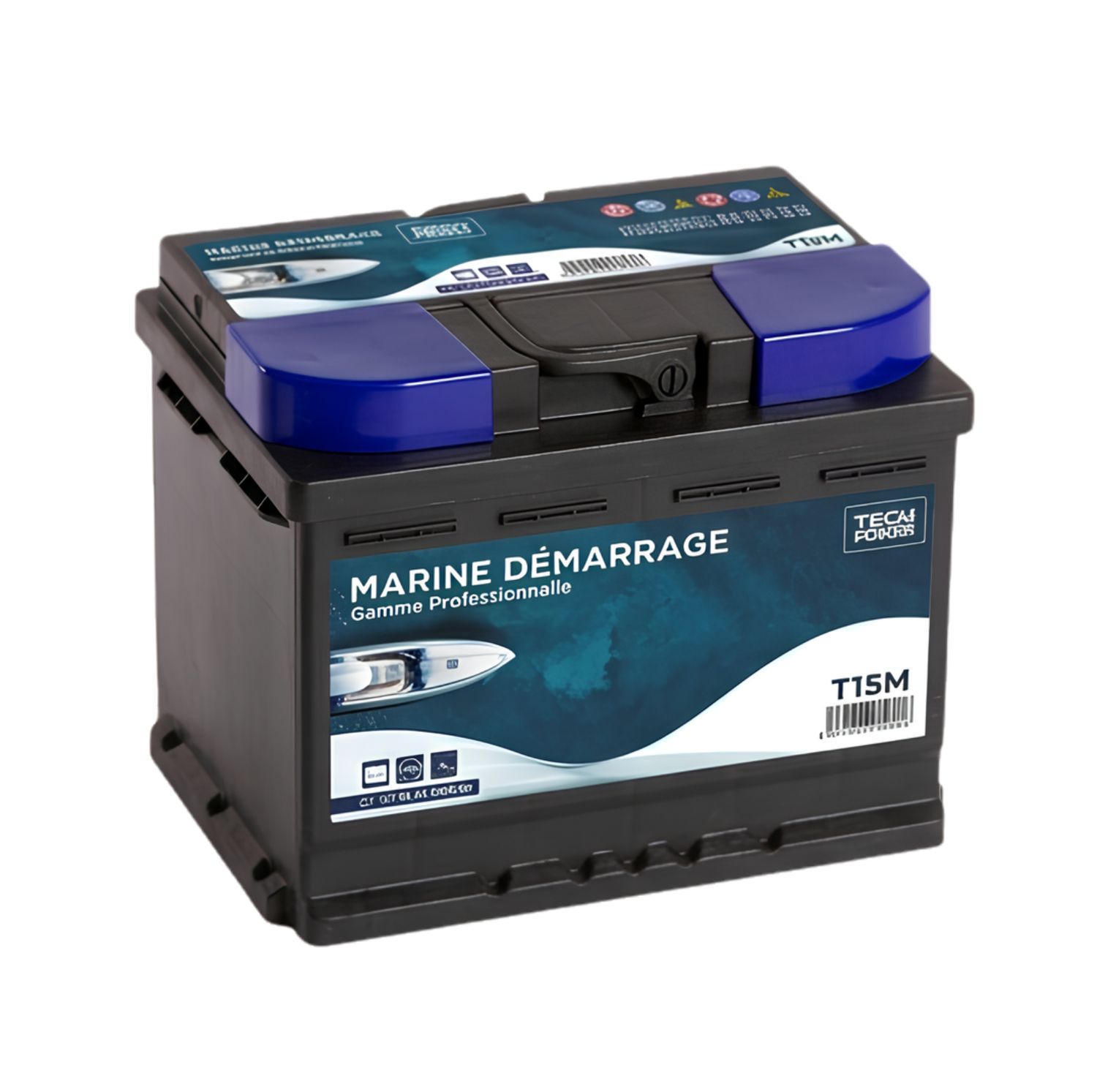 Batterie Marine Démarrage Tech Power T15M – 12V 62Ah 540A