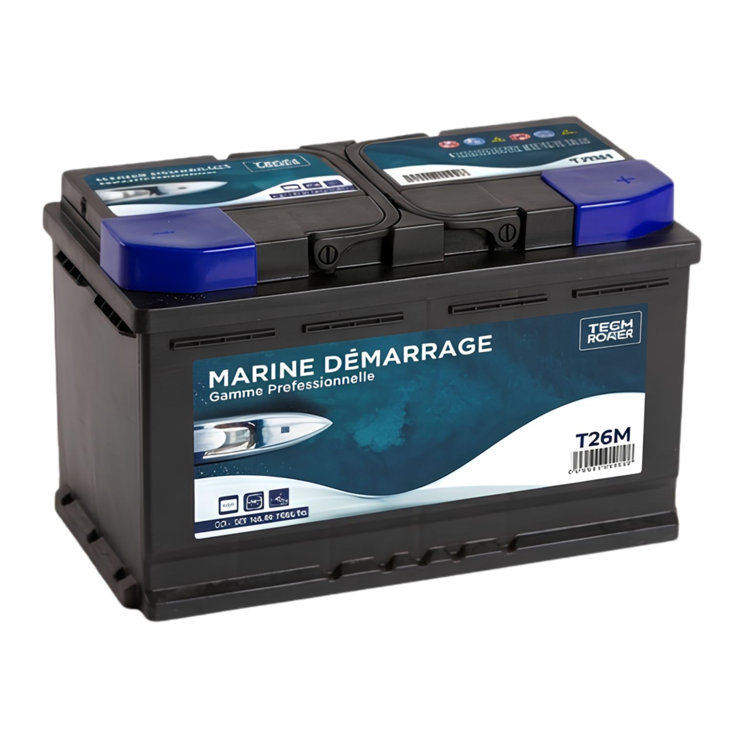 Batterie Marine Démarrage Tech Power T26M – 12V 120Ah 750A
