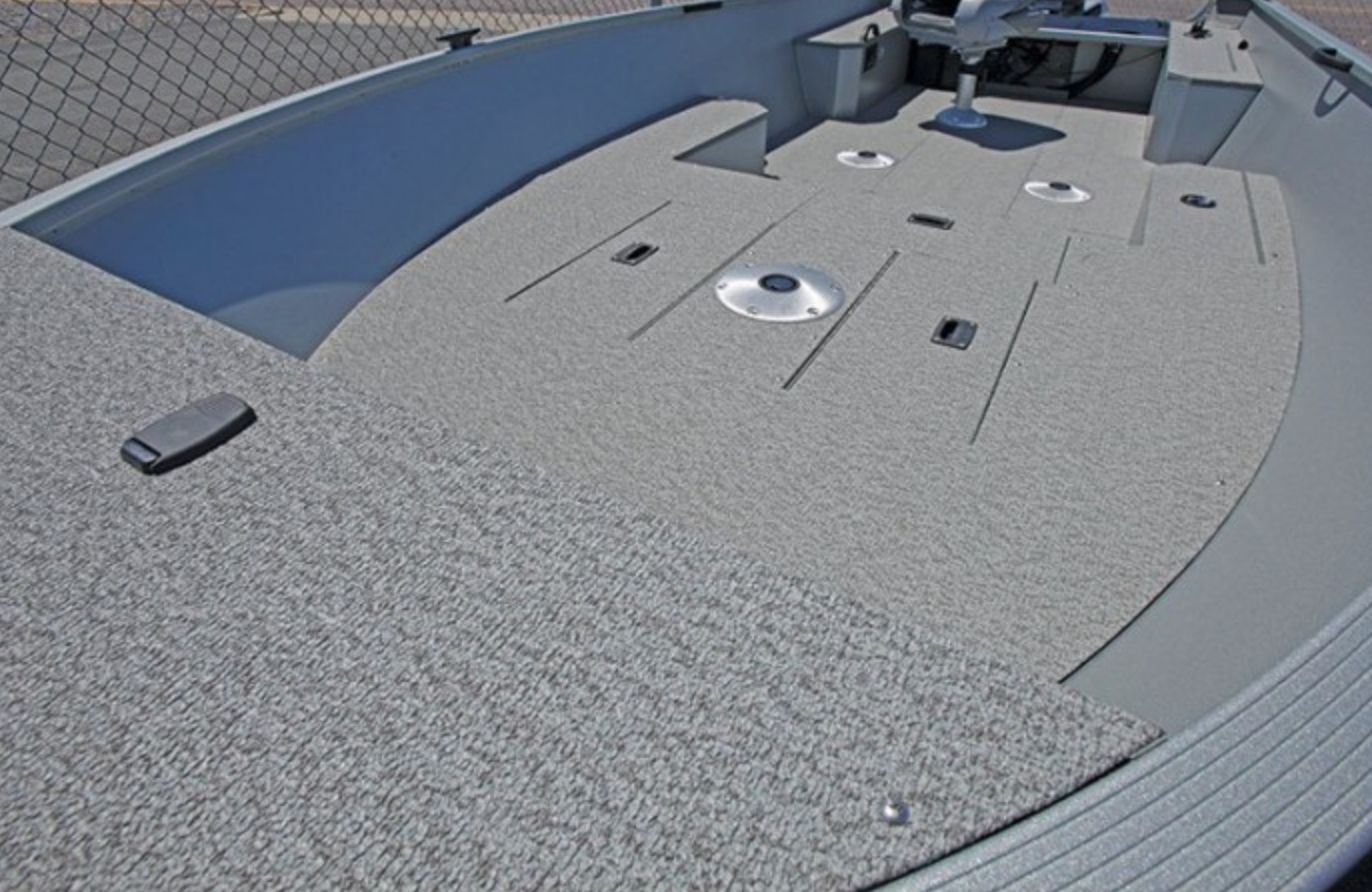 Vinyl pour aménagement bass boat (Gris Moucheté)