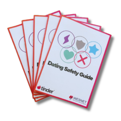 Tinder x Wesnet Dating Safety Guide - 50 Pack