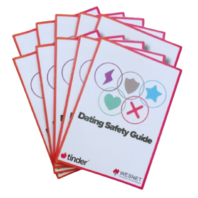 Tinder x Wesnet Dating Safety Guide - 20 Pack