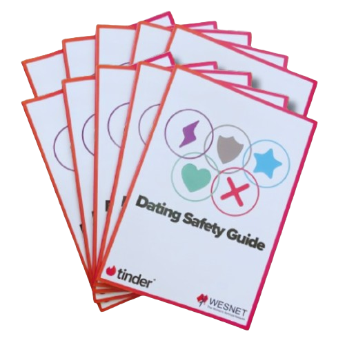 Tinder x Wesnet Dating Safety Guide - 50 Pack