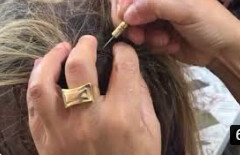 онлайн видео курс для начинающих, обучение
Тамбуровка волос ,обучение