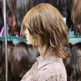 פאה קצרה יד שניה מחודשת קאסטם שיער טבעי במצב טוב שמורה #פאה קצרה יד שניה מחודשת קאסטם שיער טבעי במצב טוב שמורה #2322