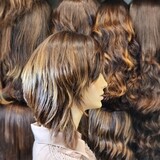 פאה קצרה יד שניה מחודשת קאסטם שיער טבעי במצב טוב שמורה #פאה קצרה יד שניה מחודשת קאסטם שיער טבעי במצב טוב שמורה #2330
