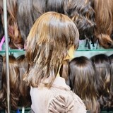 פאה קצרה יד שניה מחודשת קאסטם שיער טבעי במצב טוב שמורה #פאה קצרה יד שניה מחודשת קאסטם שיער טבעי במצב טוב שמורה #1783