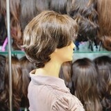 פאה קצרה יד שניה מחודשת קאסטם שיער טבעי במצב טוב שמורה #פאה קצרה יד שניה מחודשת קאסטם שיער טבעי במצב טוב שמורה #2587
