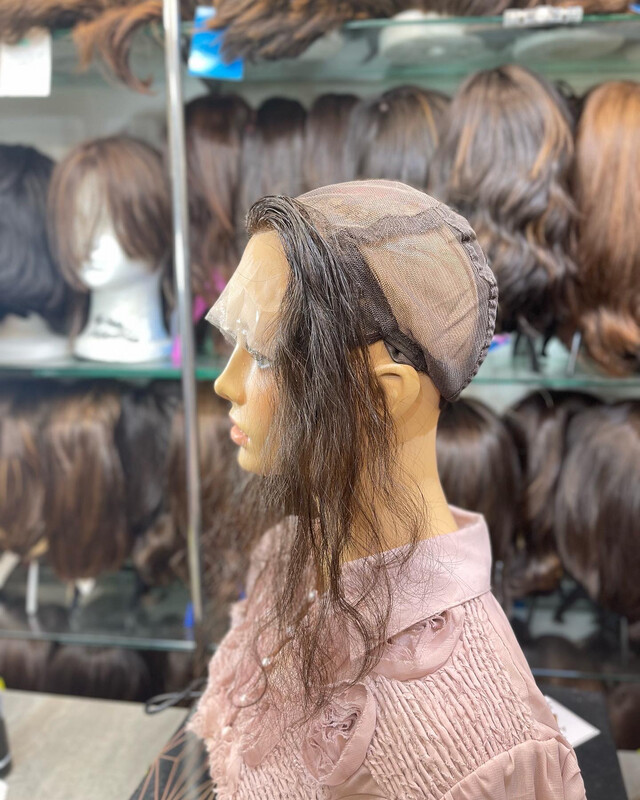פרונט לייס עם כובע להכנת פאה שיער קאסטם ישראלי