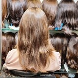 פאה סרט מחודשת ארוכה שיער טבעי חום #2944