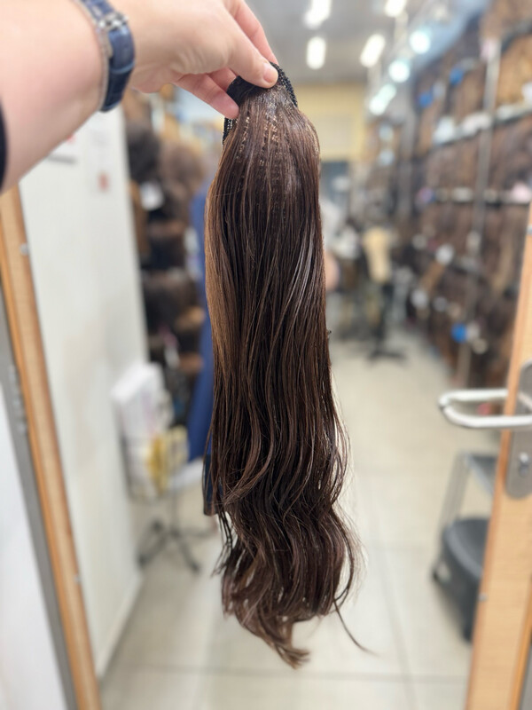 קוקו,תוספת שיער קוקו קליפס שיער טבעית חדש ,אורך 40 סיים,#3266