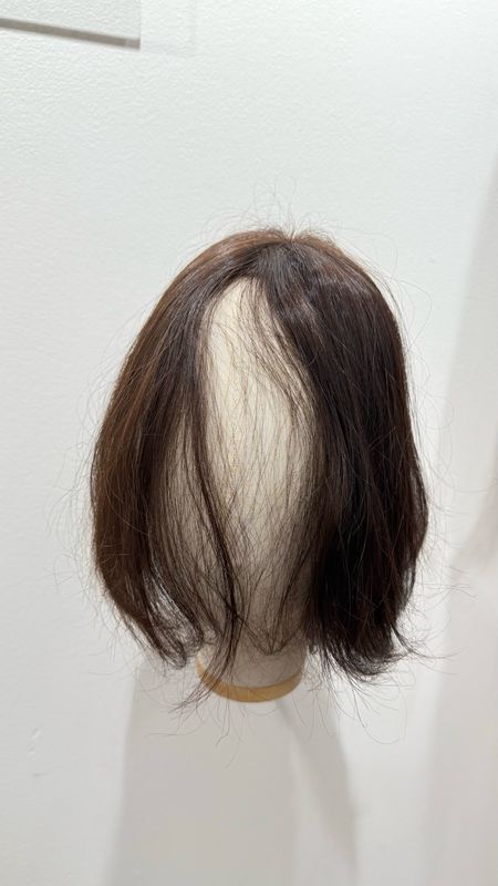 סקין,יטופר חדש,תוספת שיער קליפס לנשים,שיער טבעי ביטולי,לא מעובד,לא צבועה ,#3523R