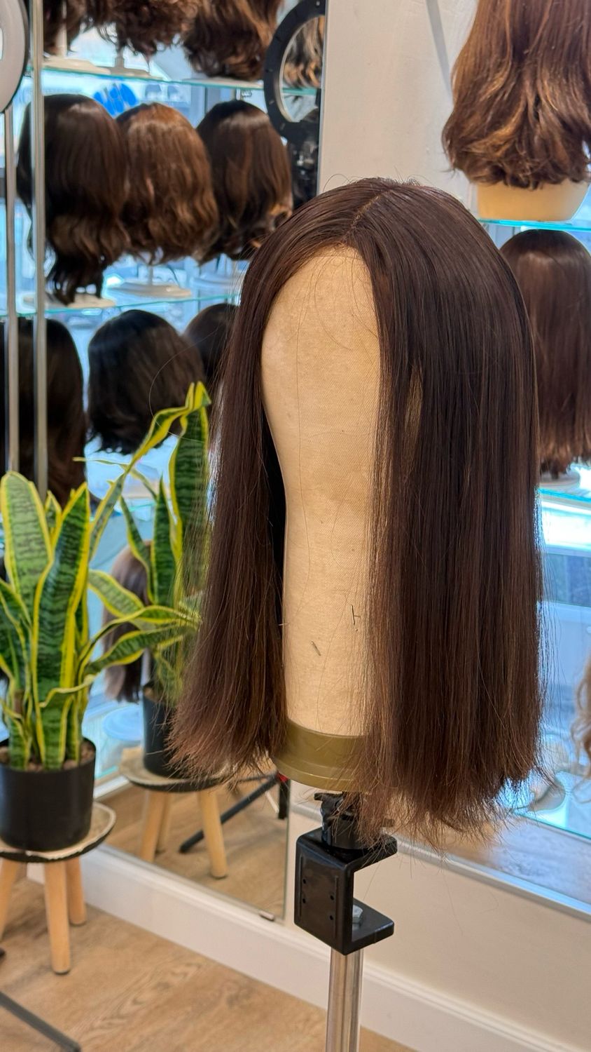 פאה טופ לייס חדשה שיער ברזילאי ארוכה,שיער חלק,ייבוש טבעי #3536