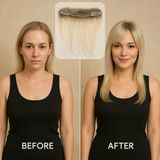 POWER LACE HAIR תוספת שיער, פרונט לייס יוקרתית לאזורי מצח, פוני ואוזניים כיסוי מושלם. חיבור בלתי נראה. לנשים עם הידללות – זה הפתרון שלך