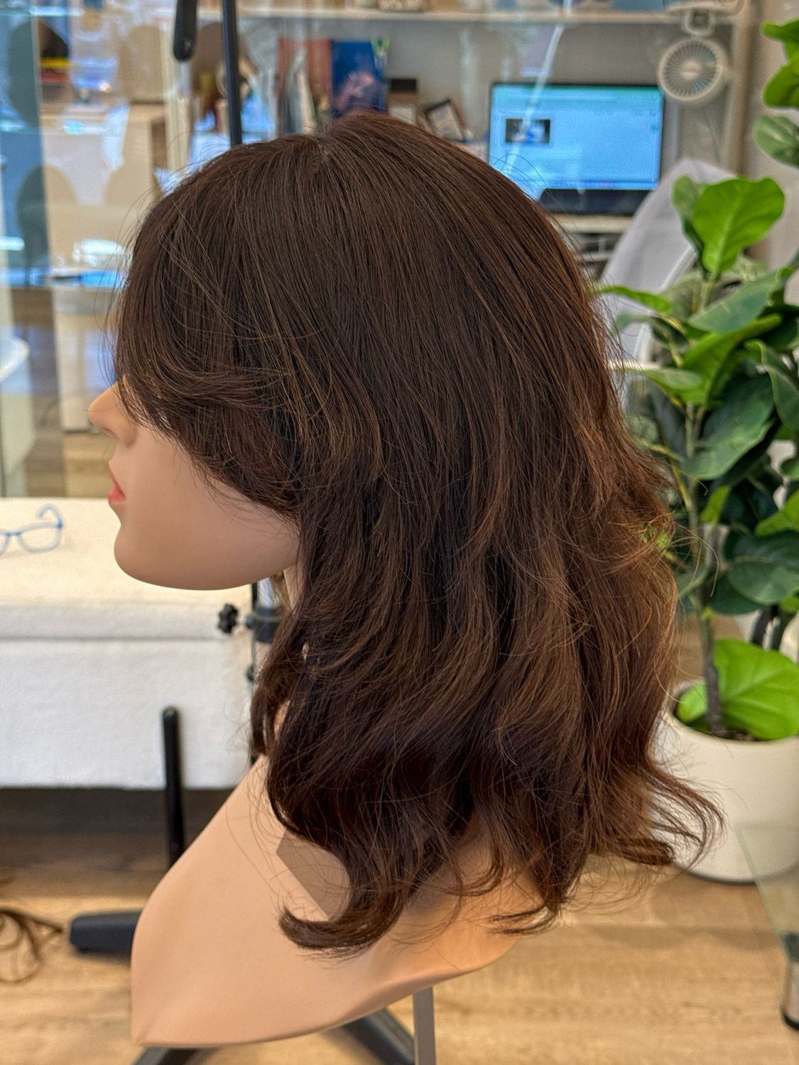 פאה קאסטם מחודשת יד 2 טבעית #3565